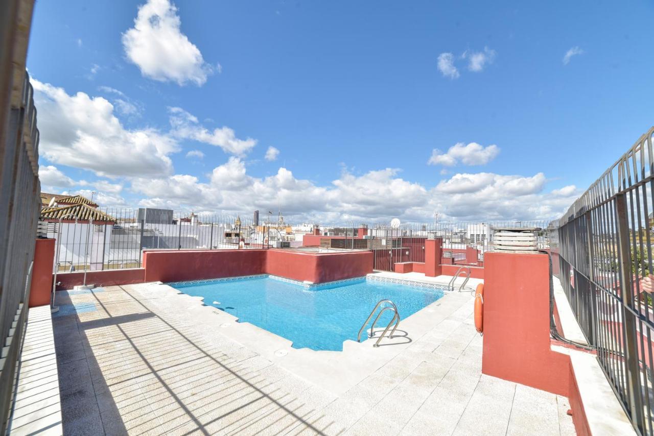 Ferienwohnung Peace, Pool & Parking At Centre Sevilla Exterior foto